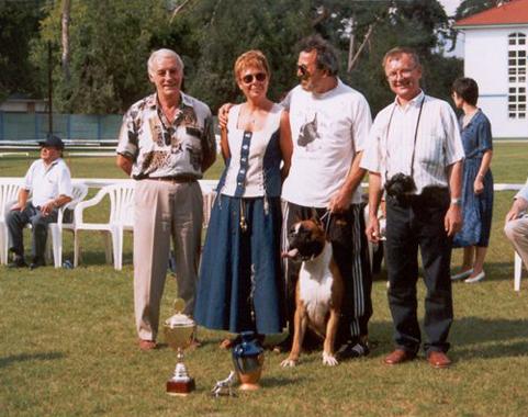 Ch. Fred del Colle dell'Infinito al Campionato dell'Anno Ungherese (Debrecen)