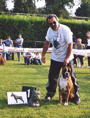 Alessandro TANONI con Ch. Ago del Colle dell'Infinito