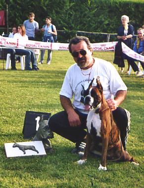 Alessandro TANONI con Rommy del Colle dell'Infinito